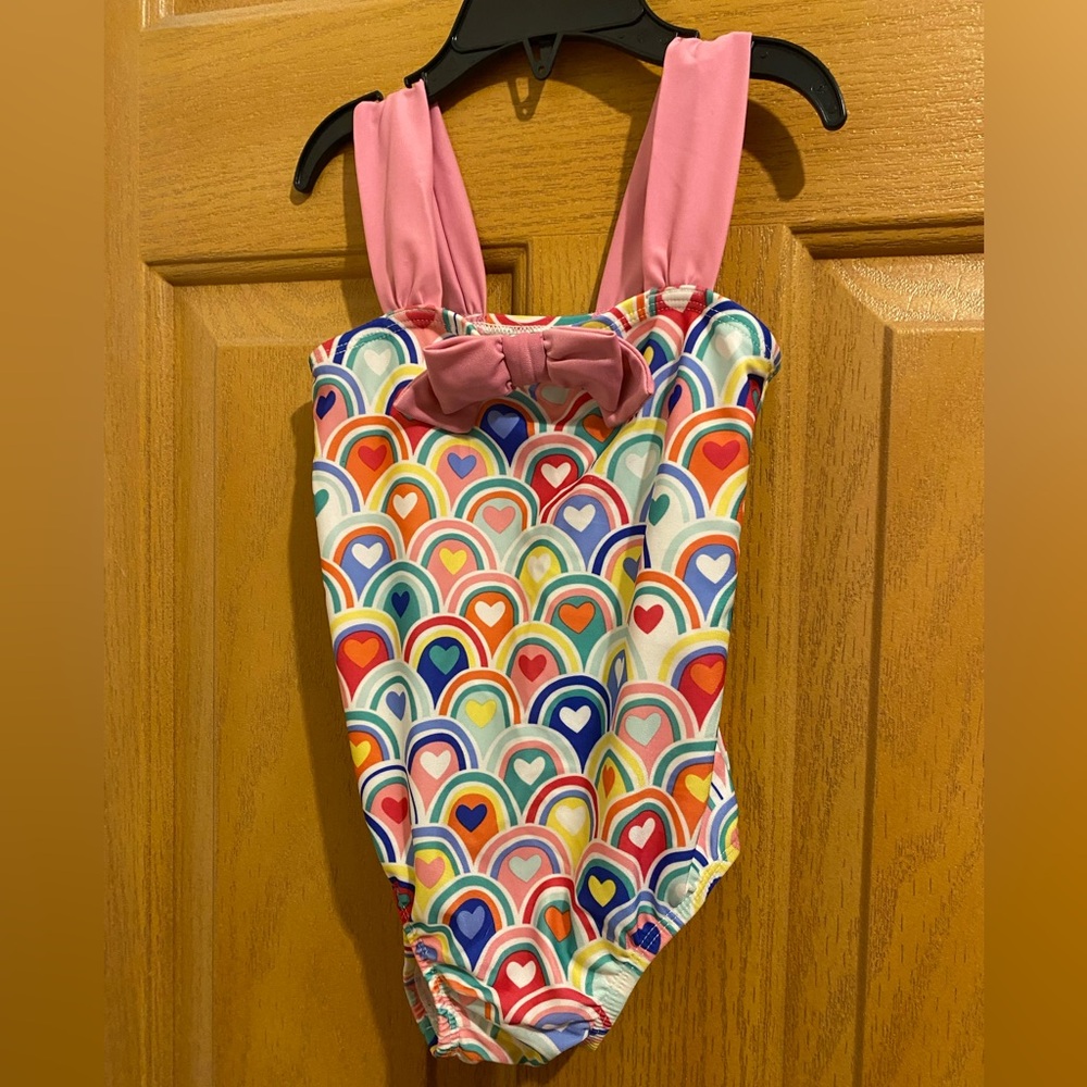 Gymboree Kids Swim One Piece - Pink and Multicolor